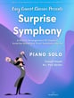 Surprise Symphony piano sheet music cover